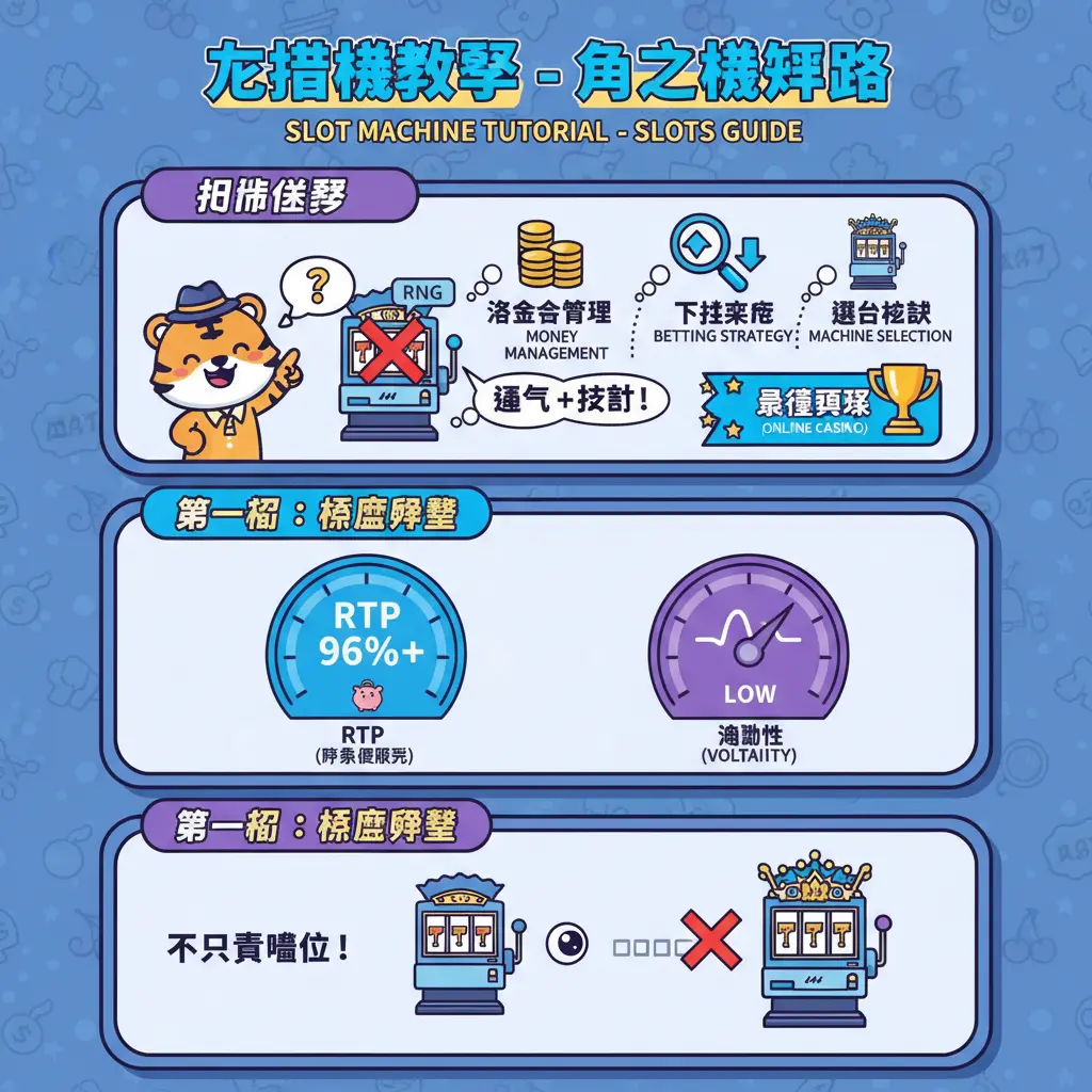 老虎機教學 - 角子機